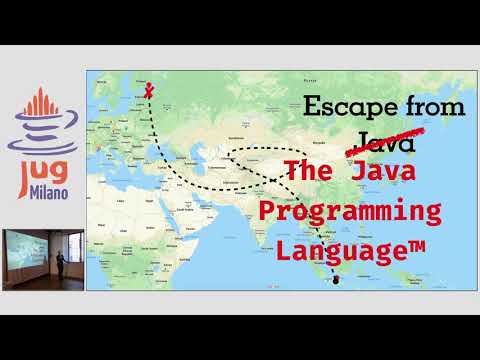 JUG Milano Meeting #103 - Escape from Java