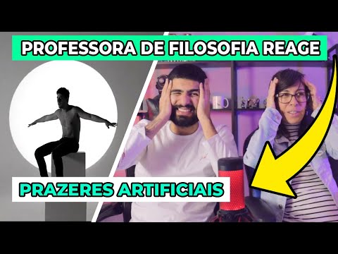 |Minha mãe professora de filosofia reage|  Fabio Brazza ft. Victoria Brito - Prazeres artificiais