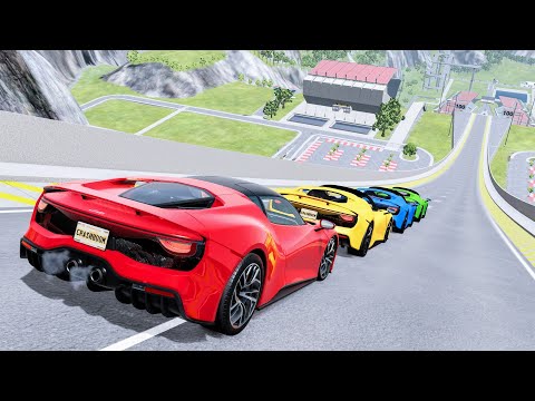 Epic High Speed Car Jumps #178 – BeamNG Drive | CrashBoomPunk