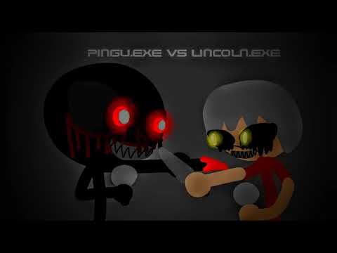 ROMAIN WORLD/ PINGU.EXE VS LINCOLN.EXE ( LOHD AND PIXEL GUN 6/ANIMATION