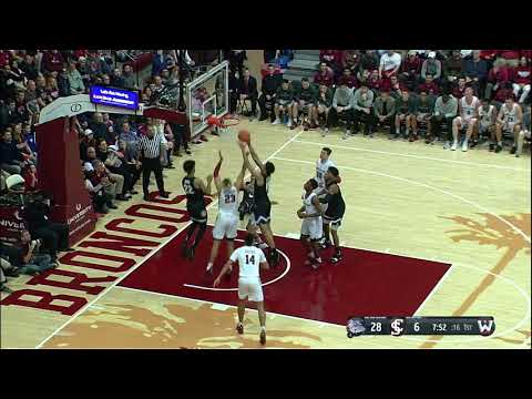 Highlights: Men's Basketball at Santa Clara