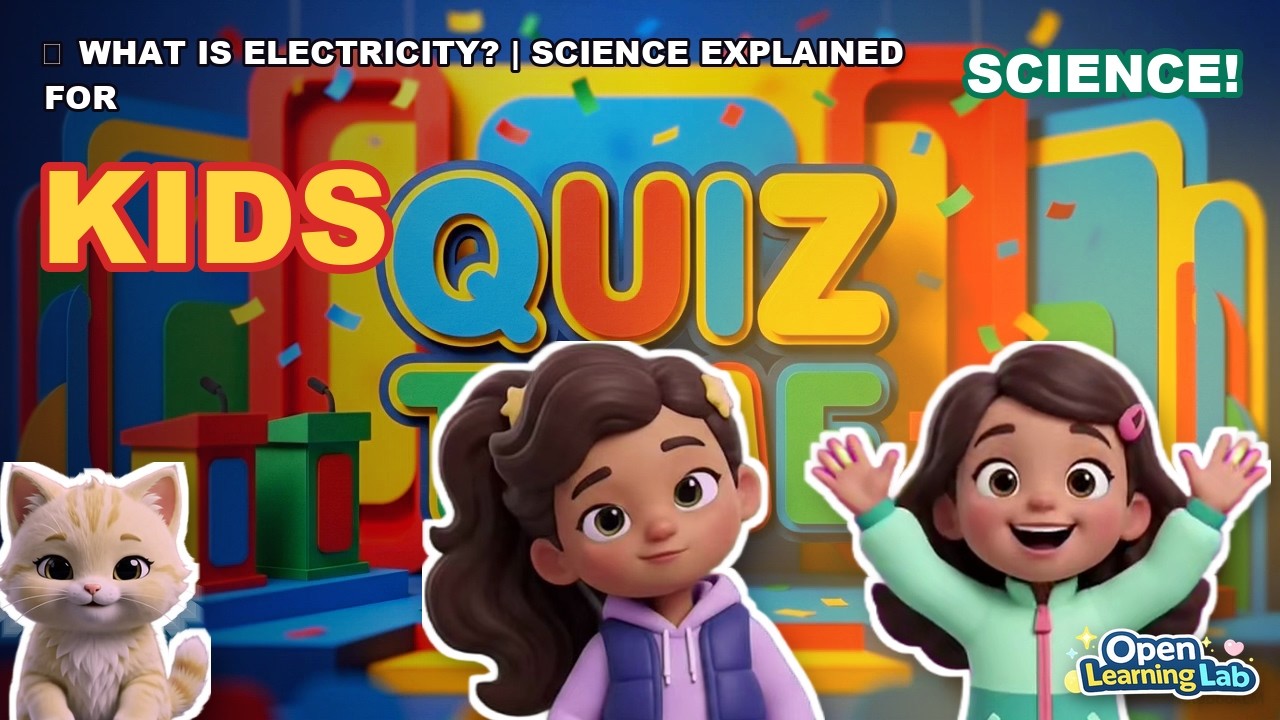 ⚡ What Is Electricity? | Science Explained for Kids