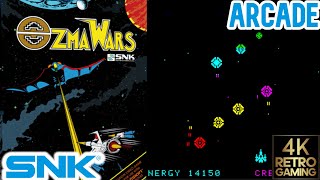 Ozma War Arcade ( SNK 1979 ) 4k Gameplay