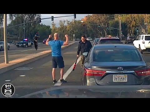 Top 10 Wild Police Chases Caught on Dashcam | High-Speed Pursuits