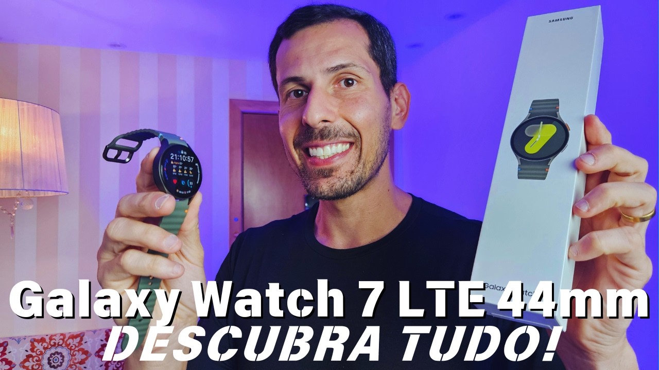 Review Completo + Dicas e Truques Samsung Galaxy Watch 7 LTE 44mm
