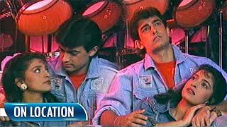 Love Love Love On Location | Aamir Khan | Juhi Chawla | Flashback Video