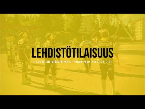 Lehdistötilaisuus: SiiPe - Puijon Pesis 3.7.2018