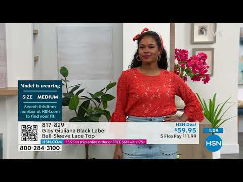 HSN | G by Giuliana Rancic Fashions 03.10.2023 - 04 PM