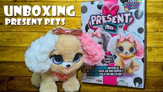 Unboxing Present Pets Spielzeug Geschenk +Funktionsweise Verpackung - unboxing toy present pets [4K]