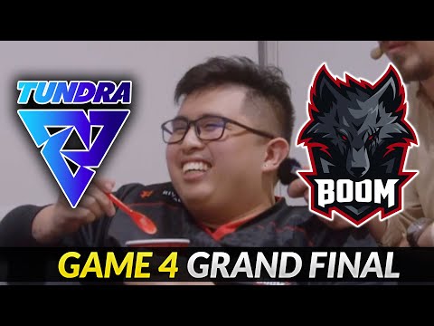 BOOM vs TUNDRA Game 4 - Total Domination GRAND FINAL GAMERS GALAXY Dota 2