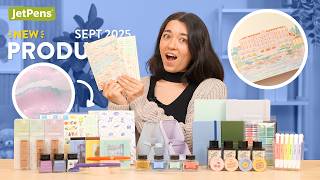 NEW Stationery from September 2025 at JetPens! | New Stickers, Notebooks, & Inks! ✨ 📓