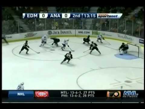 Oilers - ducks recap 11/21/10