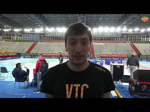 29-03-2025: Del Monte Supercoppa A3, le parole di Francesco Fusaro prima della Finale