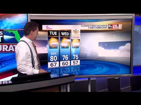 Florida's Most Accurate Forecast with Denis Phillips on Monday, November 19, 2018