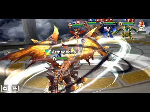 Powerful Zerath team cleave - Summoners War