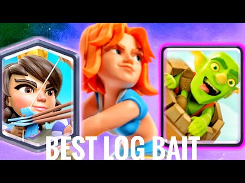 BEST LOG BAIT DECK IN THE META AFTER UPDATE IN CLASH ROYALE