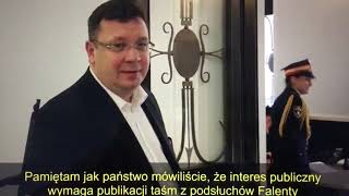 Według wiceministra sprawiedliwości Michała Wójcika, ujawnienie nagrań z deweloperem Kaczyńskim jest przekroczeniem granic…