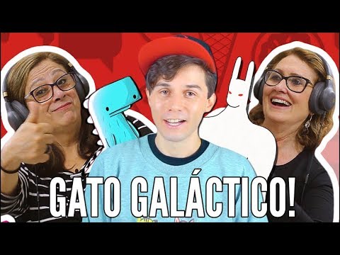 IDOSOS REAGEM A GATO GALACTICO - ANIMAÇÕES