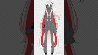 立ち絵もどき#イラストメイキング です！#oc #オリキャラ  音楽つけ忘れたから再投稿です( ˙꒳​˙ )v