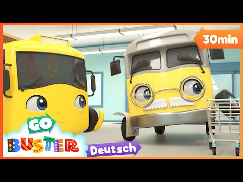 Buster im Supermarkt | Buster und seine Freunde - Fahrzeuge für Kinder | Cartoons für Kinder