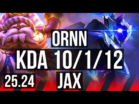 ORNN vs JAX (TOP) | 10/1/12 | EUW Master | 25.24