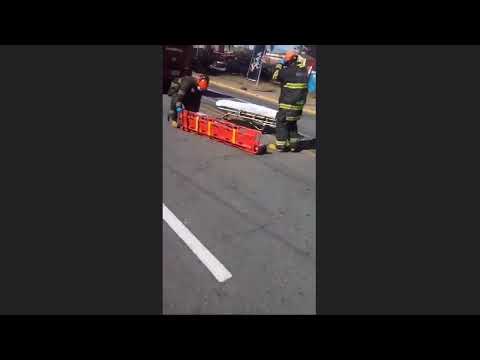 The Shocking Moment Firefighters Dropped an Injured Man