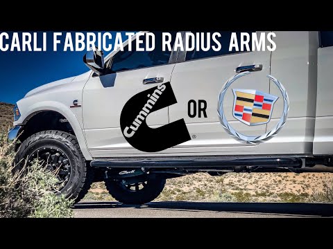 The Carli Fabricated Radius Arms Turn Your CUMMINS into a CADILLAC - Jay Flat Out | Cummins Build