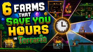 6 Farms That Save You HOURS in Terraria