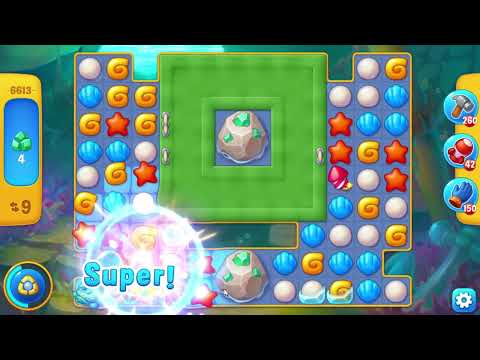 Fishdom 6613 Level - 18 moves - NO BooSTERS