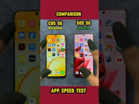 Budget 5G Speed Duel! Realme C85 vs Infinix Note 50s. Who wins? 🚀#shorts
