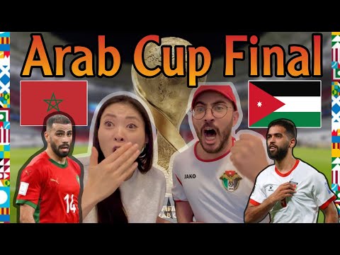 مبروك المغرب حظا اوفر النشامى مبارة بطولية (Morocco VS Jordan Arab Cup (highlight