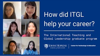 How did the Johns Hopkins ITGL graduate program help your career