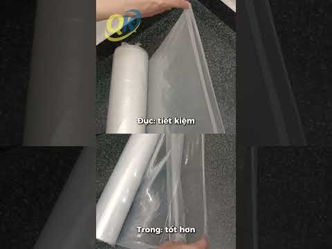So sánh 2 loại cuộn PE ống