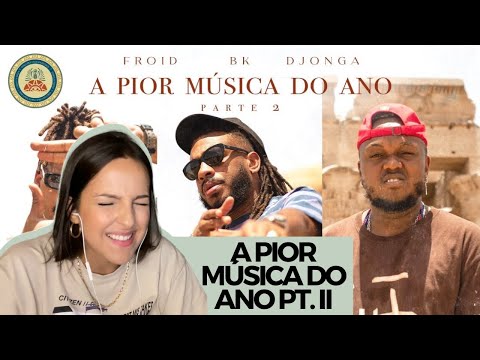 REACT: A PIOR MÚSICA DO ANO pt. II - Bk’ | Froid | Djonga