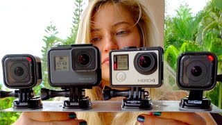 Which one is better? GoPro Comparison! | iJustine