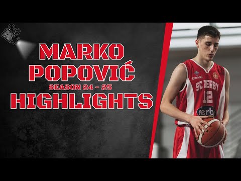 Marko Popović #12 || SC Derby || Season 24 - 25 || Highlights