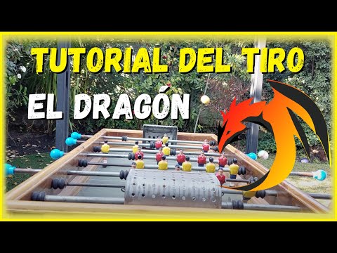 Tutorial del tiro "El Dragón" en Taca taca | Futbolín | Metegol | Futbolito | Fútbol de mesa