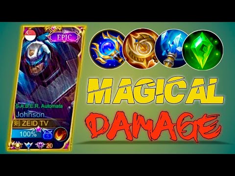 JOHNSON: INSANE DAMAGE WITH MAGE BUILD