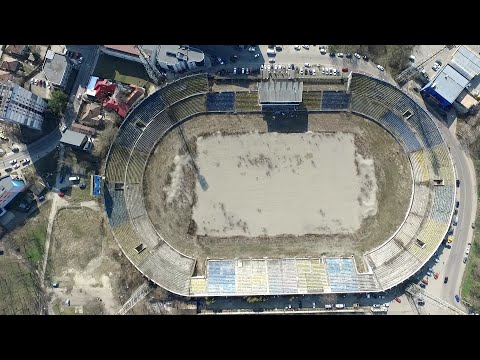 Stadionul municipal Bacău - ruina de la km 0 al orașului