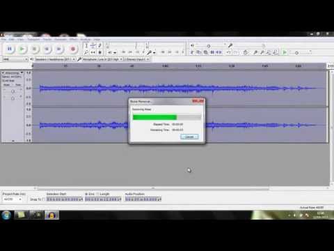 How To Remove Hissing / Static Noise Using Audacity Easy !