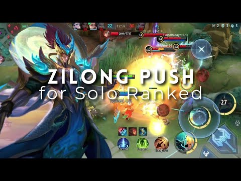 Zilong Solo Ranked Epic Comeback Mobile Legends