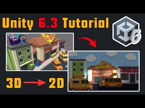 Unity 6.3 Tutorial - 3D Models that behave like 2D Sprites!