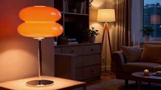 Retro Mushroom Lamp That Screams Cozy Vibes #homedecor