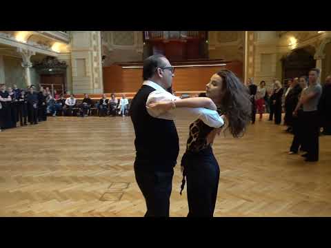 THE CAMP 2018 Ballroom Group Lesson on Speed in Tango by Fabio Selmi