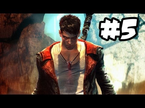 DMC Devil May Cry - Walkthrough Gameplay - Part 5 - THE BROTHERS (Xbox 360/PS3/PC HD)