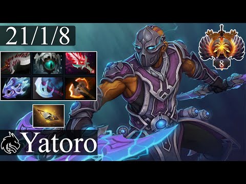 TSpirit.Yatoro雨 - Anti Mage | Carry Gameplay Dota 2 Patch 7.32d