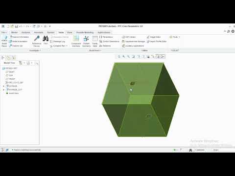 Automating geometry creation in PTC Creo using Toolkit