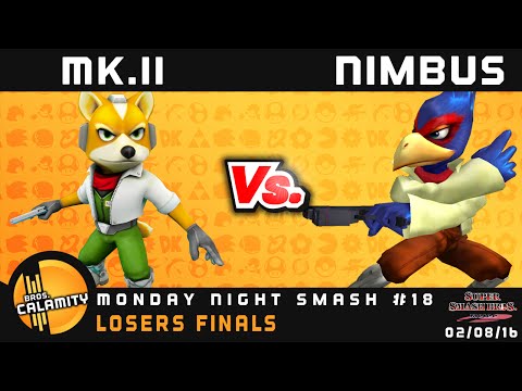 MNS #18 | Mk.II (Fox) vs Nimbus (Falco) - Losers Finals - Melee Singles