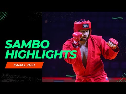 Highlights of the European Sambo Championships 2023. Day 1
