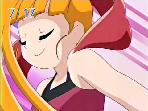 Demashita! Powerpuff Girls Z Transformation Scene (Blossom)